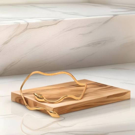 Picture of Serpentis Cuff — Dual Snake Open Bangle