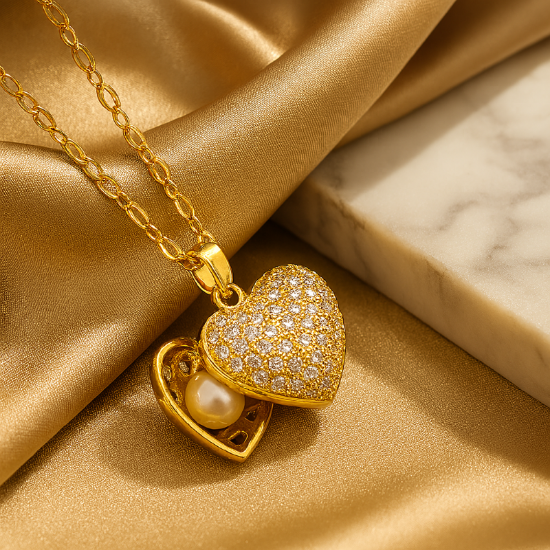 Picture of LunaHeart Secret Locket Necklace