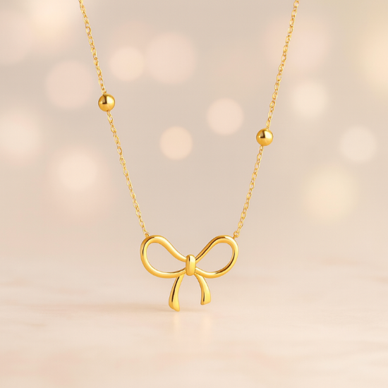 Picture of Golden Grace Bow Set