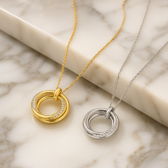 Picture of Celestia Spark Pendant Necklace