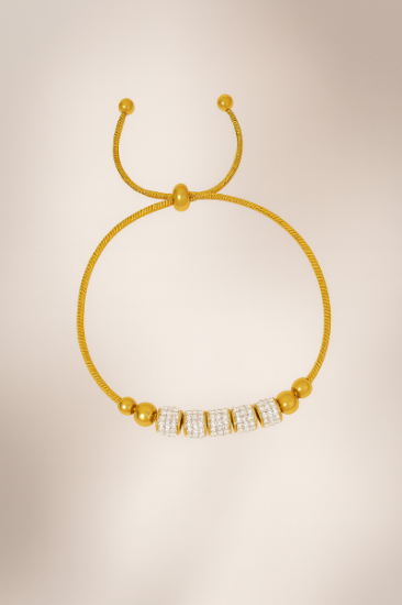 Picture of Nova Pavé Cube Slider Bracelet