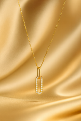 Picture of LustreLink Pavé Pendant Necklace