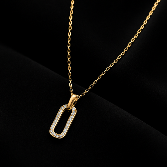 Picture of LustreLink Pavé Pendant Necklace
