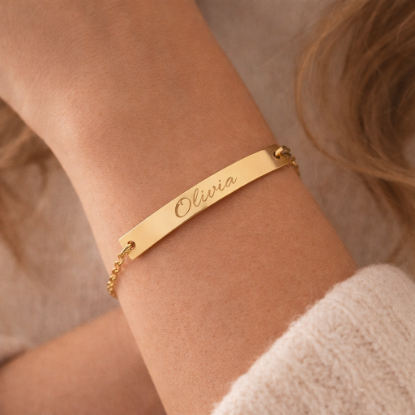 Picture of EternaScript™ Personalized Name Bracelet