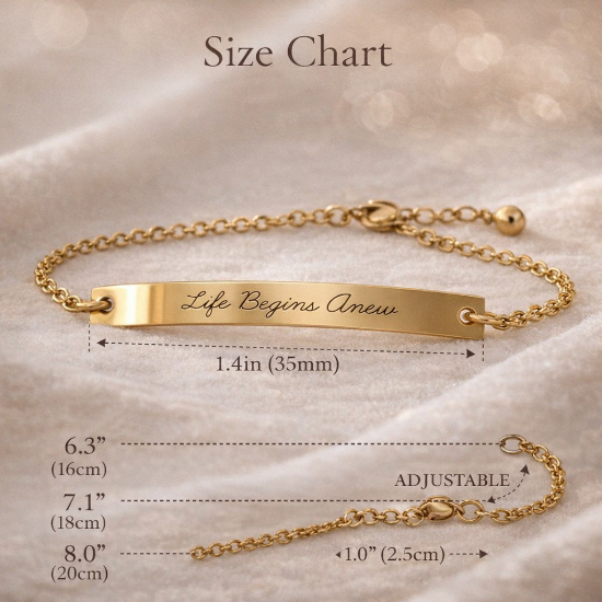 Picture of EternaScript™ Personalized Name Bracelet